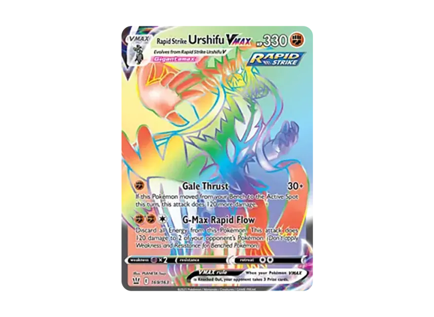Rapid Strike Urshifu VMAX RR [163-BATTLE-STYLES 169/163] (Sword & Shield "Battle Styles")