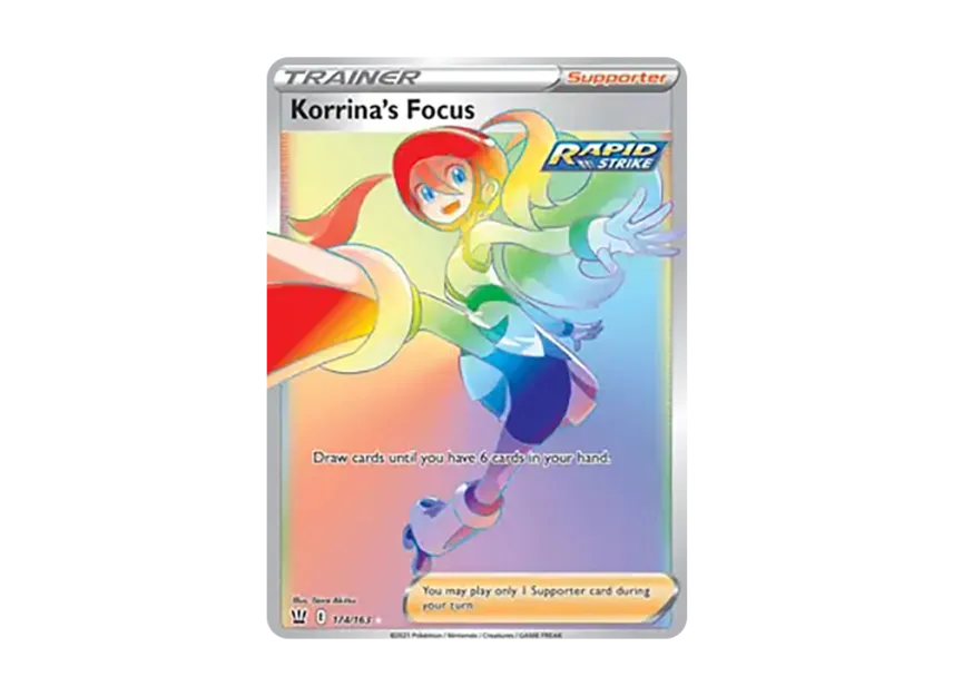 Korrina's Focus RR [163-BATTLE-STYLES 174/163] (Sword & Shield "Battle Styles")