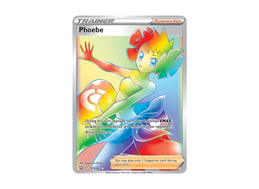Phoebe RR [163-BATTLE-STYLES 175/163] (Sword & Shield "Battle Styles")