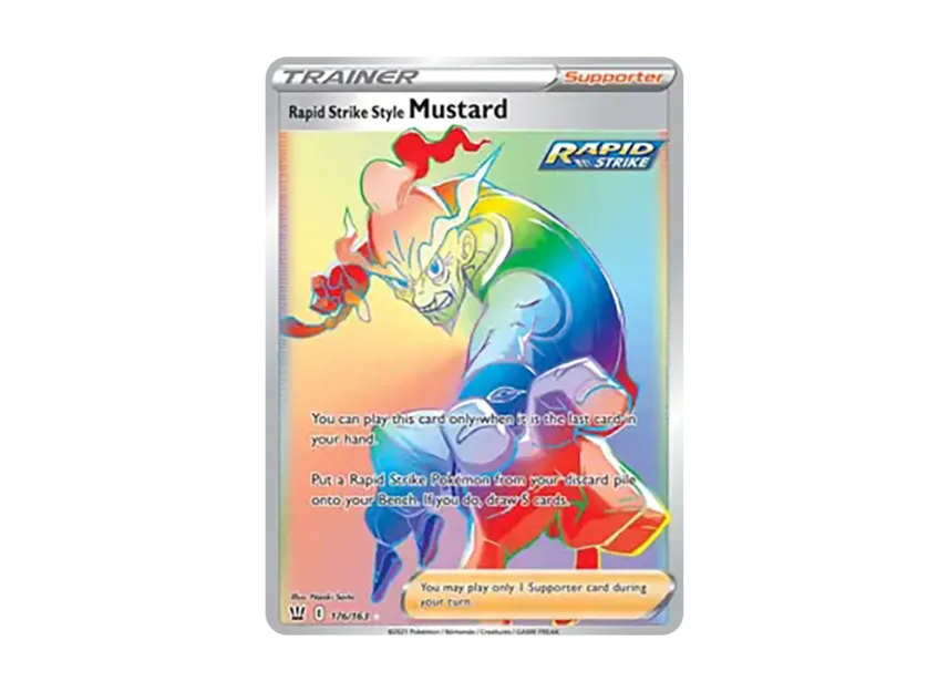 Rapid Strike Style Mustard HR [163-BATTLE-STYLES 176/163] (Sword & Shield "Battle Styles")