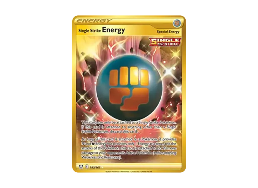 Single Strike Energy HR [163-BATTLE-STYLES 183/163] (Sword & Shield "Battle Styles")