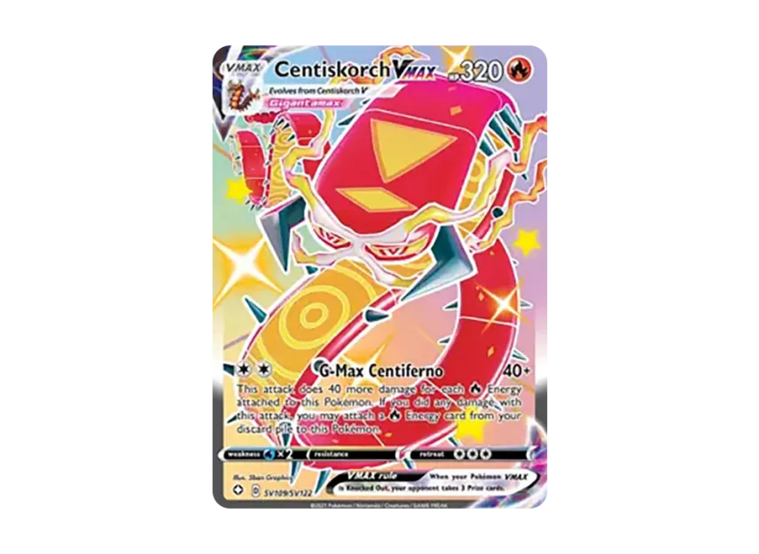 Centiskorch VMAX SUR [SV109/SV122] (Sword & Shield "Shining Fates")