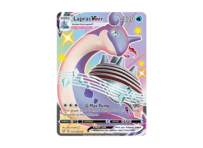 Lapras VMAX SUR [SV111/SV122] (Sword & Shield "Shining Fates")