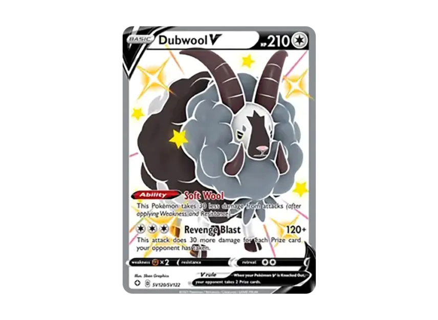 Dubwool V SUR [SV120/SV122] (Sword & Shield "Shining Fates")