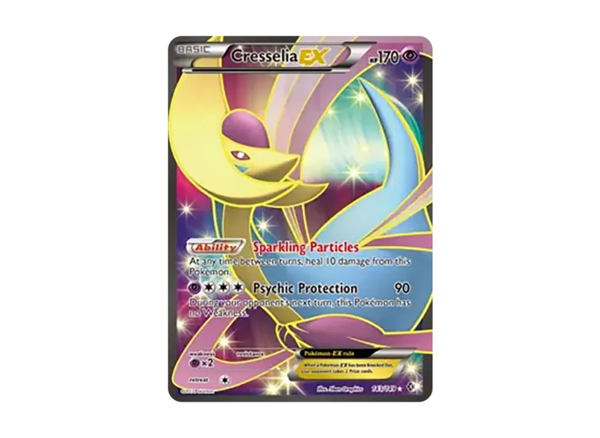 Cresselia EX UR [149-BOUNDARIES-CROSSED 143/149] (Black & White "Boundaries Crossed")