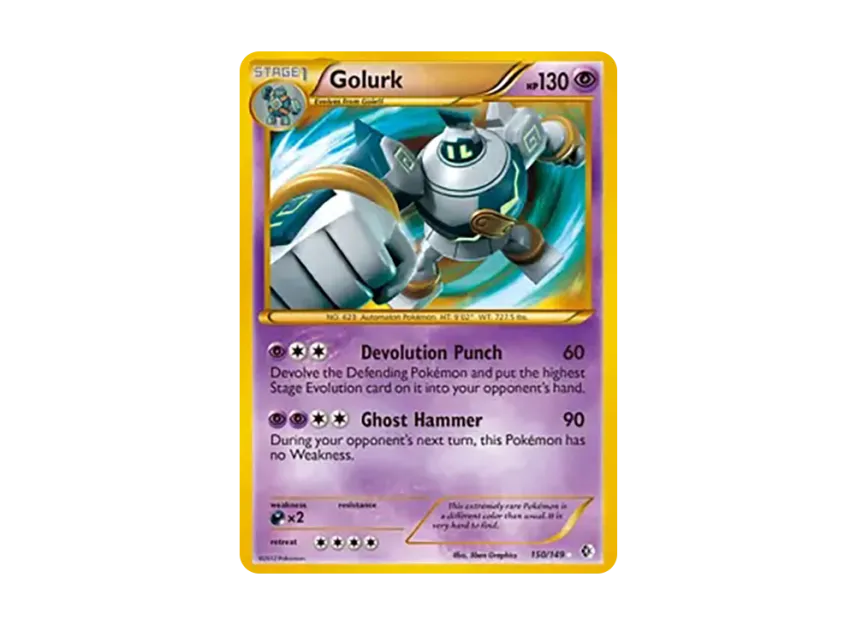 Golurk HR [149-BOUNDARIES-CROSSED 150/149] (Black & White "Boundaries Crossed")