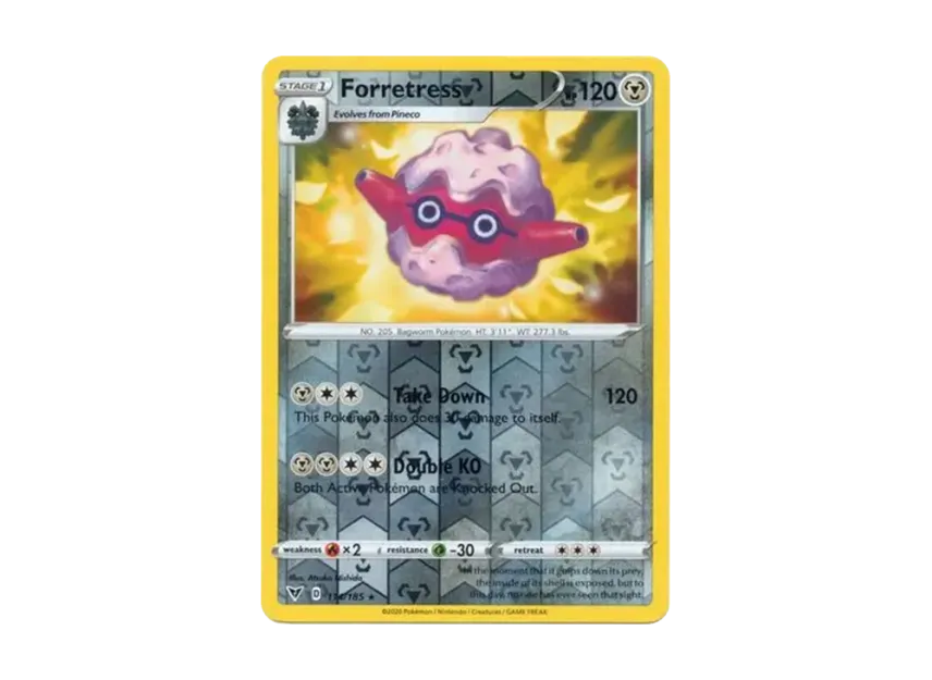 Forretress R : Reverse Holo [185-VIVID-VOLTAGE 114/185] [EN] (Sword & Shield "Vivid Voltage")