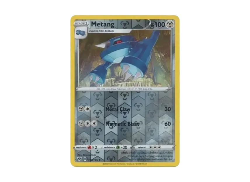 Metang U : Reverse Holo [185-VIVID-VOLTAGE 117/185] [EN] (Sword & Shield "Vivid Voltage")