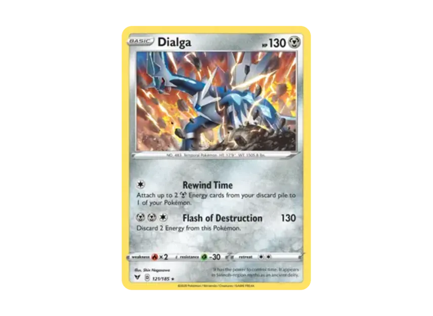 Dialga R [185-VIVID-VOLTAGE 121/185] [EN] (Sword & Shield "Vivid Voltage")