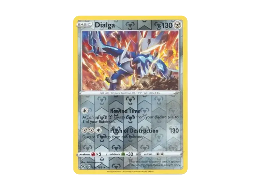 Dialga R : Reverse Holo [185-VIVID-VOLTAGE 121/185] [EN] (Sword & Shield "Vivid Voltage")