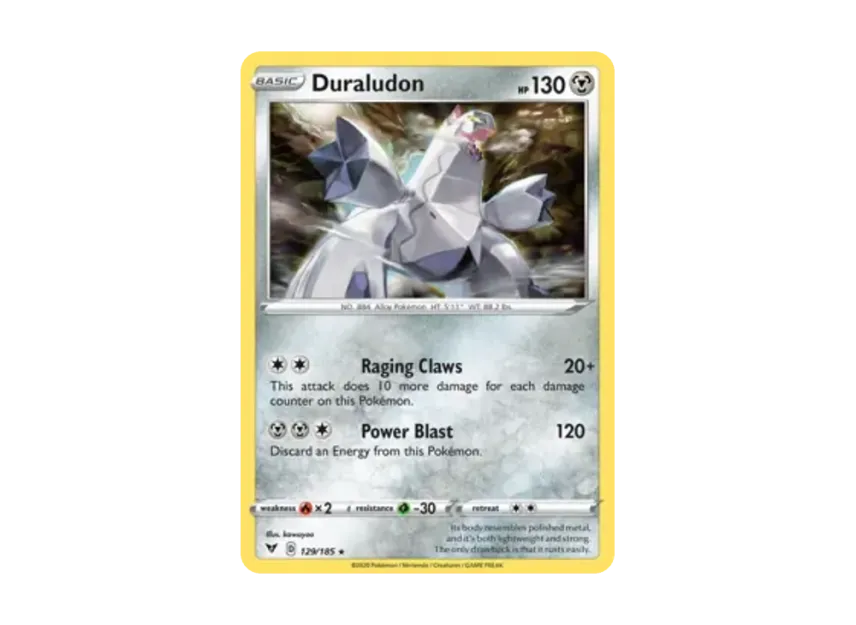 Duraludon R [185-VIVID-VOLTAGE 129/185] [EN] (Sword & Shield "Vivid Voltage")