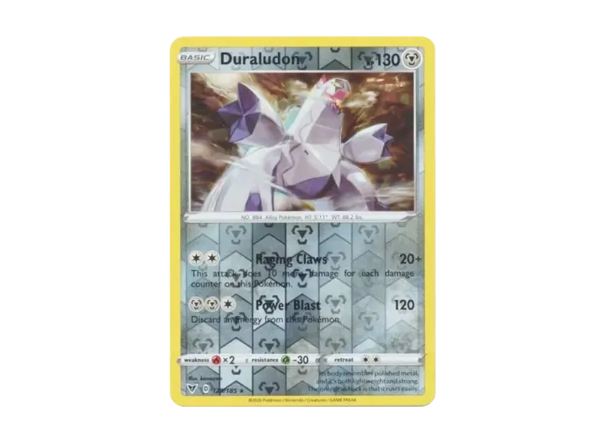 Duraludon R : Reverse Holo [185-VIVID-VOLTAGE 129/185] [EN] (Sword & Shield "Vivid Voltage")