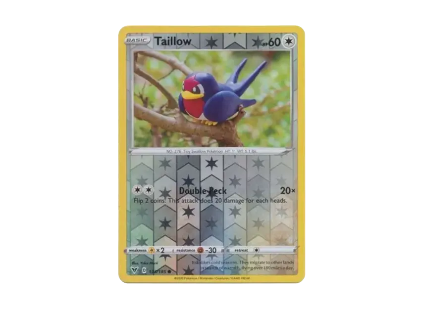 Taillow C : Reverse Holo [185-VIVID-VOLTAGE 133/185] [EN] (Sword & Shield "Vivid Voltage")