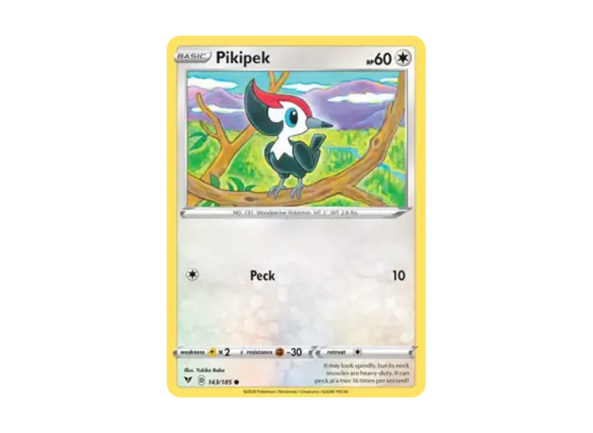 Pikipek C [185-VIVID-VOLTAGE 143/185] [EN] (Sword & Shield "Vivid Voltage")