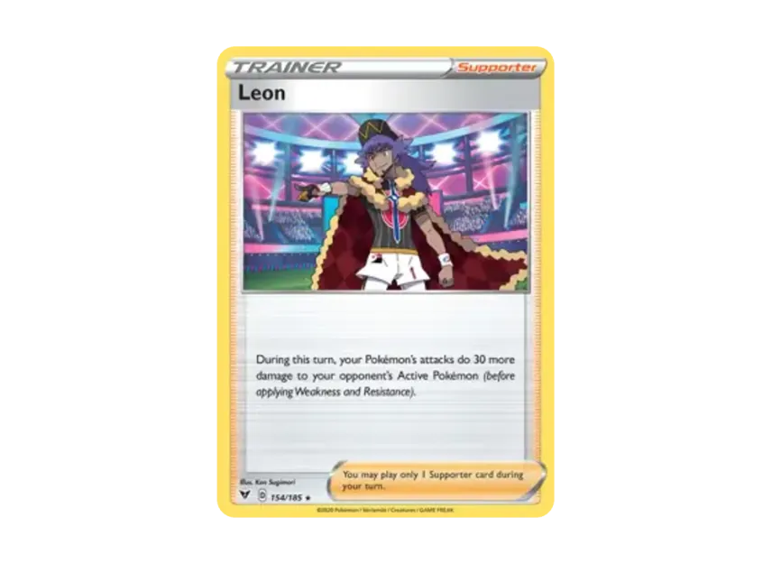 Leon R [185-VIVID-VOLTAGE 154/185] [EN] (Sword & Shield "Vivid Voltage")