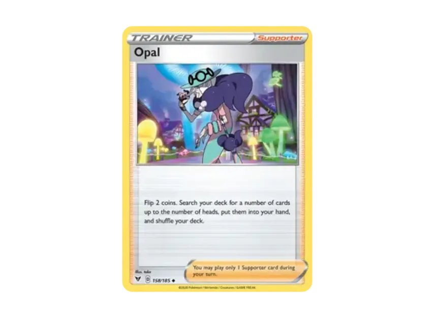 Opal U [185-VIVID-VOLTAGE 158/185] [EN] (Sword & Shield "Vivid Voltage")