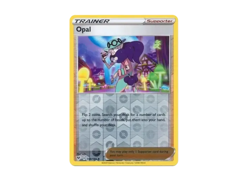 Opal U : Reverse Holo [185-VIVID-VOLTAGE 158/185] [EN] (Sword & Shield "Vivid Voltage")
