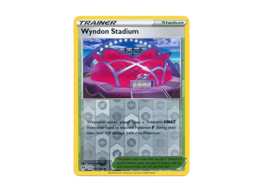 Wyndon Stadium U : Reverse Holo [185-VIVID-VOLTAGE 161/185] [EN] (Sword & Shield "Vivid Voltage")