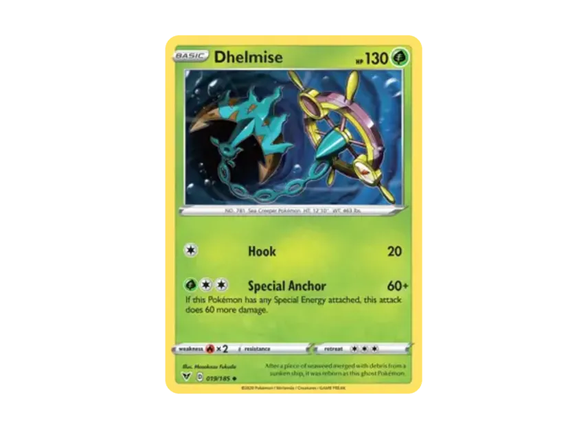 Dhelmise U [185-VIVID-VOLTAGE 019/185] [EN] (Sword & Shield "Vivid Voltage")