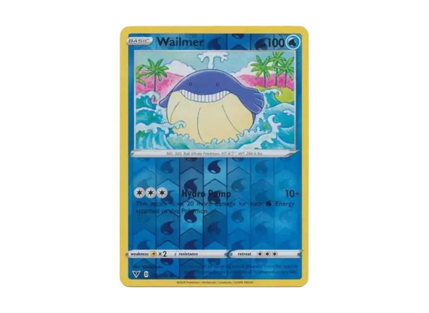Wailmer C : Reverse Holo [185-VIVID-VOLTAGE 031/185] [EN] (Sword & Shield "Vivid Voltage")