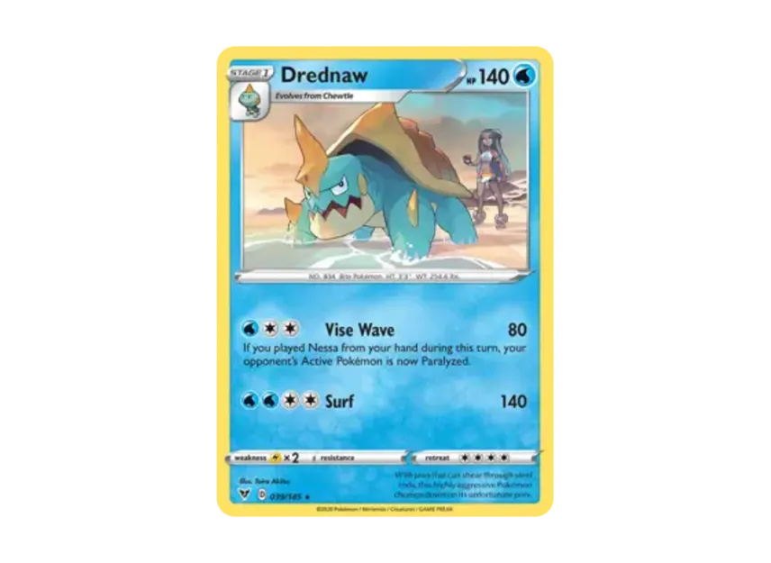 Drednaw R [185-VIVID-VOLTAGE 039/185] [EN] (Sword & Shield "Vivid Voltage")