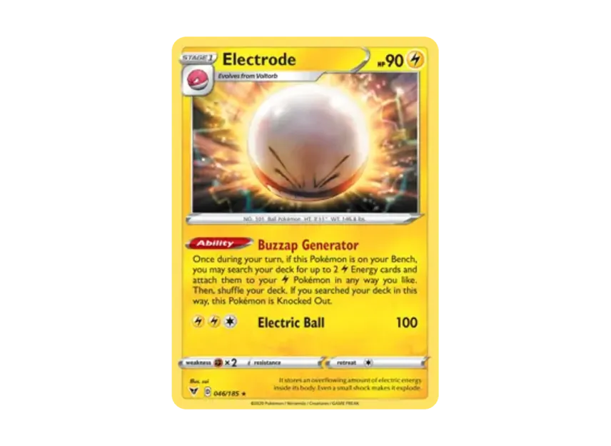 Electrode R [185-VIVID-VOLTAGE 046/185] [EN] (Sword & Shield "Vivid Voltage")