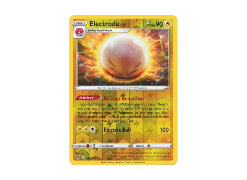 Electrode R : Reverse Holo [185-VIVID-VOLTAGE 046/185] [EN] (Sword & Shield "Vivid Voltage")