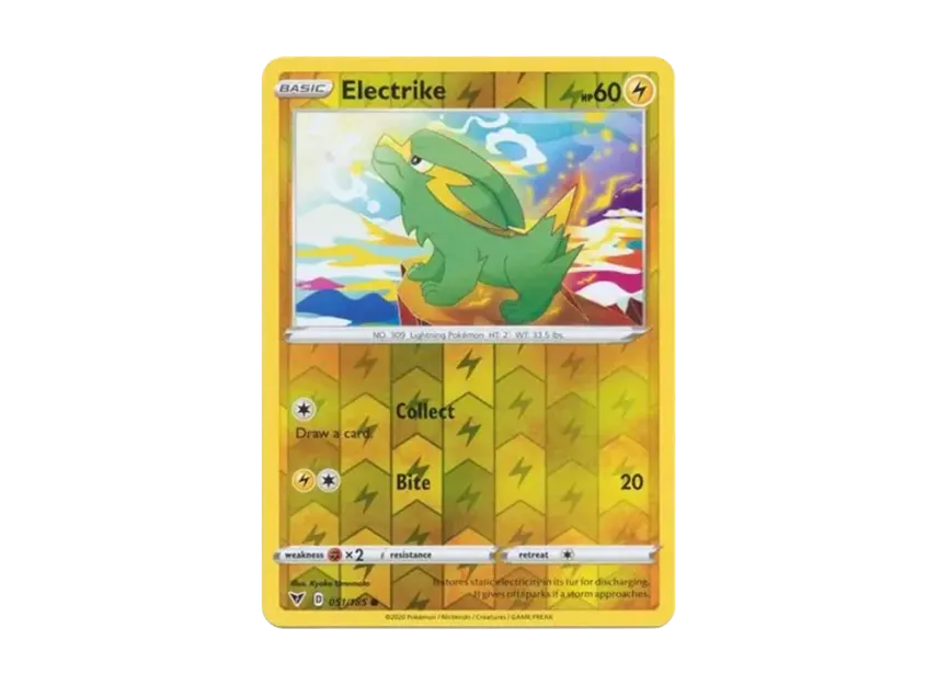 Electrike C : Reverse Holo [185-VIVID-VOLTAGE 051/185] [EN] (Sword & Shield "Vivid Voltage")