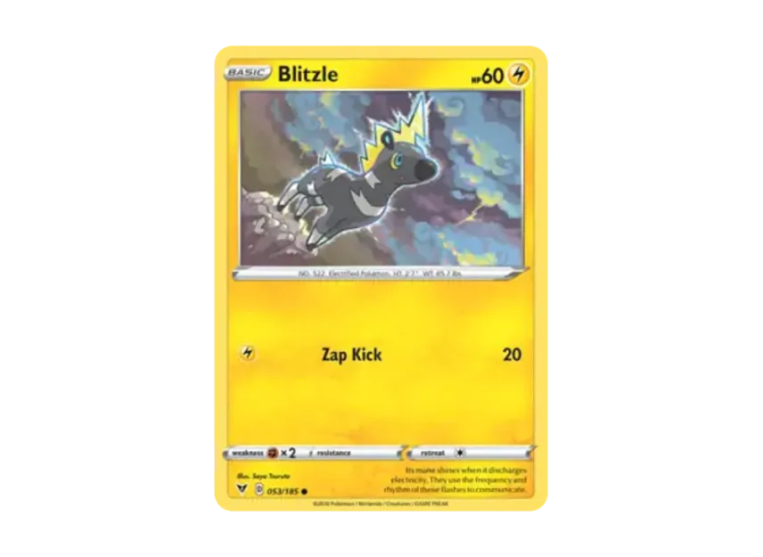 Blitzle C [185-VIVID-VOLTAGE 053/185] [EN] (Sword & Shield "Vivid Voltage")