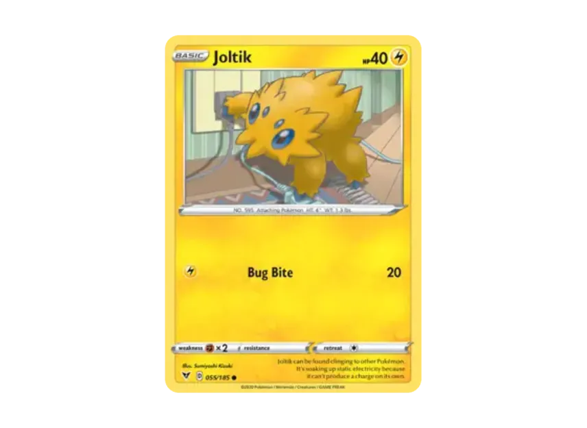 Joltik C [185-VIVID-VOLTAGE 055/185] [EN] (Sword & Shield "Vivid Voltage")