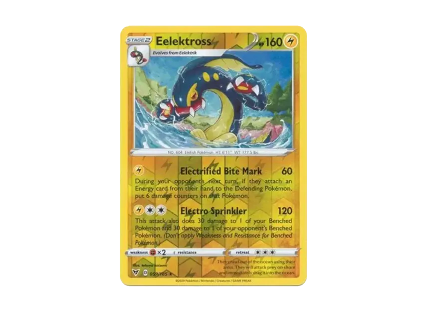 Eelektross R : Reverse Holo [185-VIVID-VOLTAGE 059/185] [EN] (Sword & Shield "Vivid Voltage")