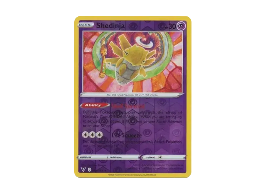 Shedinja R : Reverse Holo [185-VIVID-VOLTAGE 066/185] [EN] (Sword & Shield "Vivid Voltage")