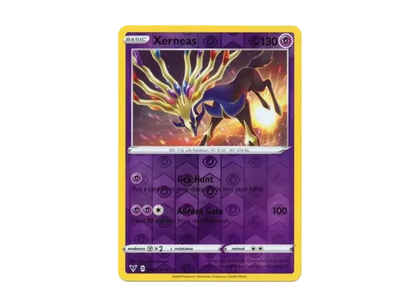 Xerneas R : Reverse Holo [185-VIVID-VOLTAGE 078/185] [EN] (Sword & Shield "Vivid Voltage")