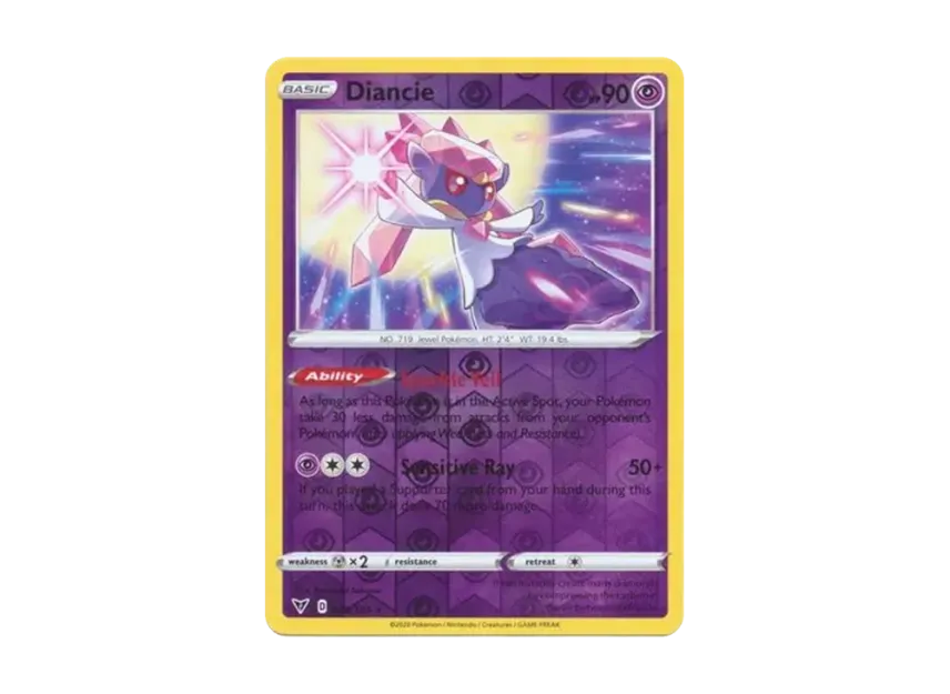 Diancie R : Reverse Holo [185-VIVID-VOLTAGE 079/185] [EN] (Sword & Shield "Vivid Voltage")