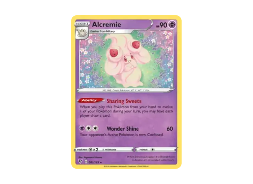 Alcremie R [185-VIVID-VOLTAGE 081/185] [EN] (Sword & Shield "Vivid Voltage")