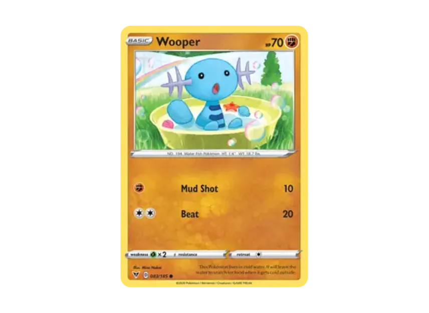 Wooper C [185-VIVID-VOLTAGE 083/185] [EN] (Sword & Shield "Vivid Voltage")