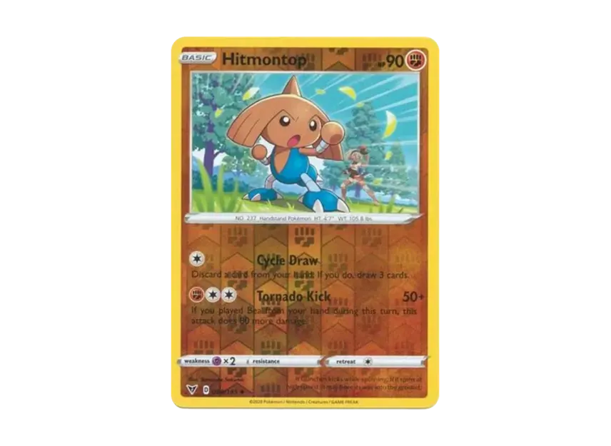 Hitmontop U : Reverse Holo [185-VIVID-VOLTAGE 088/185] [EN] (Sword & Shield "Vivid Voltage")