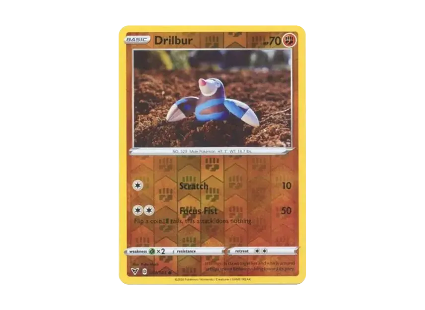 Drilbur C : Reverse Holo [185-VIVID-VOLTAGE 091/185] [EN] (Sword & Shield "Vivid Voltage")