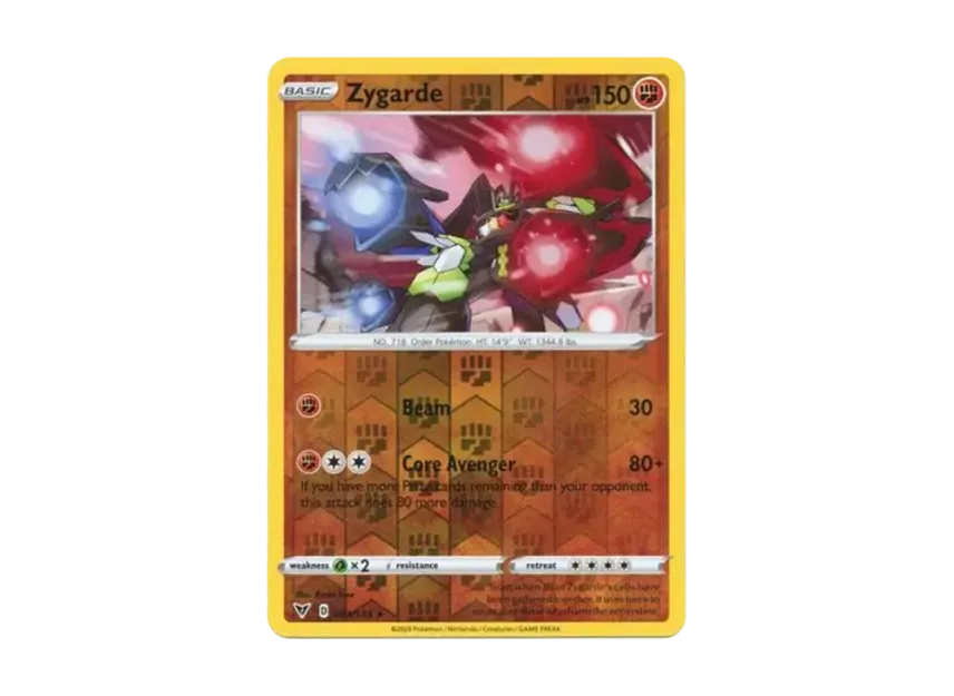 Zygarde R : Reverse Holo [185-VIVID-VOLTAGE 093/185] [EN] (Sword & Shield "Vivid Voltage")