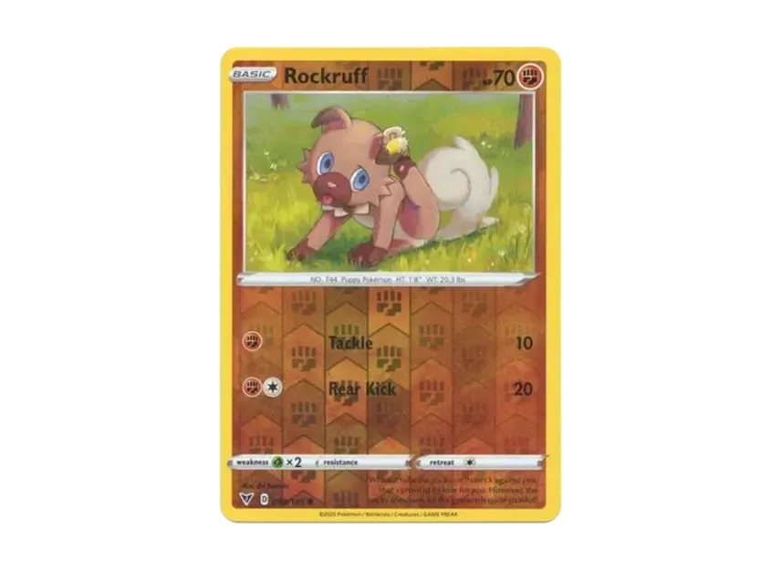 Rockruff C : Reverse Holo [185-VIVID-VOLTAGE 094/185] [EN] (Sword & Shield "Vivid Voltage")
