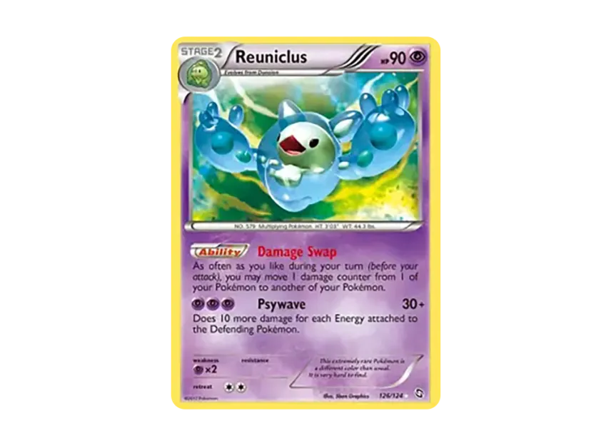Reuniclus HR [124-DRAGONS-EXALTED 126/124] (Black & White "Dragons Exalted")