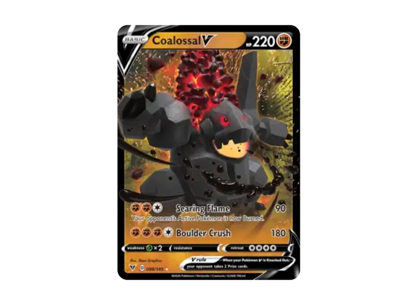 Coalossal V R [185-VIVID-VOLTAGE 098/185] [EN] (Sword & Shield "Vivid Voltage")