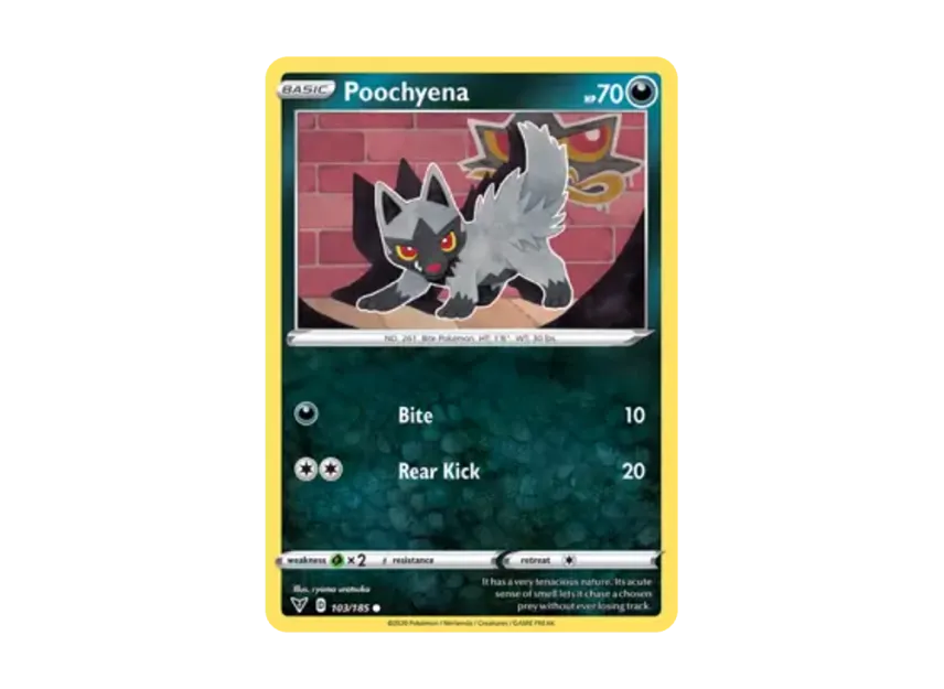 Poochyena C [185-VIVID-VOLTAGE 103/185] [EN] (Sword & Shield "Vivid Voltage")