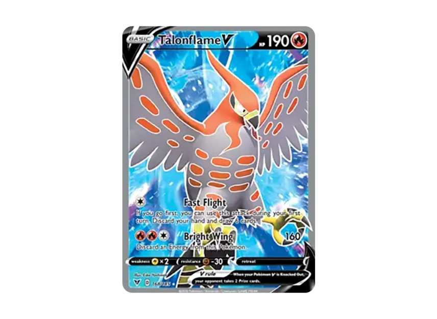 Talonflame V UR [185-VIVID-VOLTAGE 168/185] (Sword & Shield "Vivid Voltage")