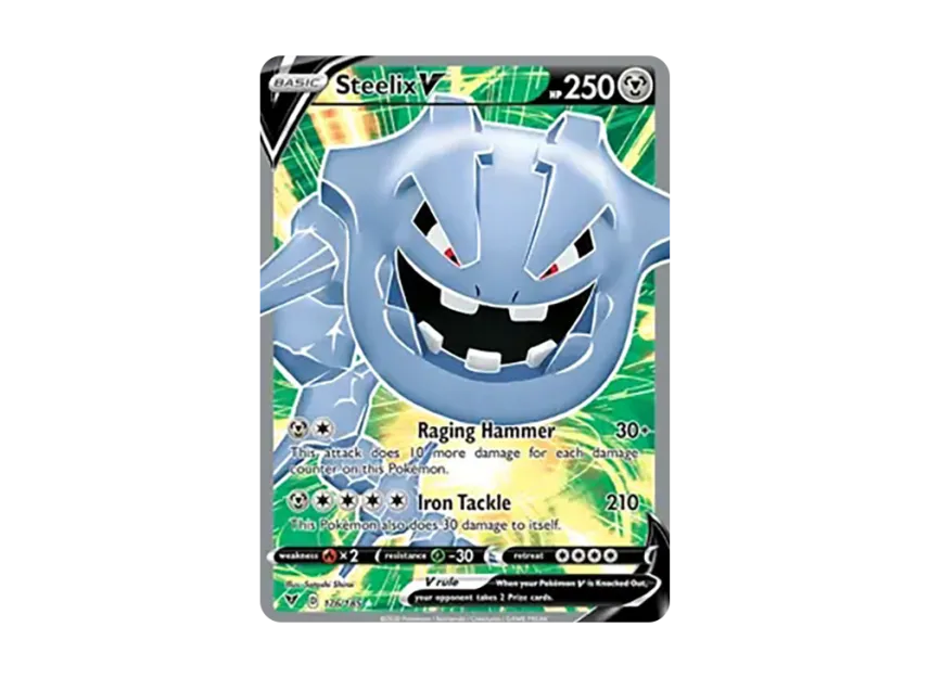 Steelix V UR [185-VIVID-VOLTAGE 176/185] (Sword & Shield "Vivid Voltage")