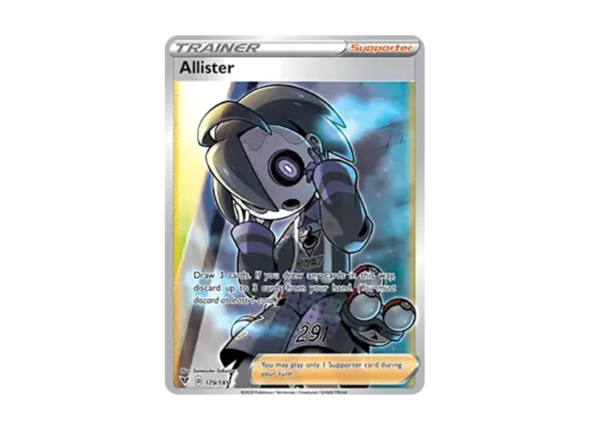 Allister UR [185-VIVID-VOLTAGE 179/185] (Sword & Shield "Vivid Voltage")