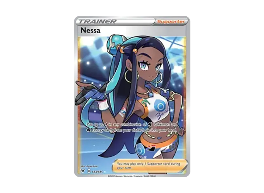 Nessa UR [185-VIVID-VOLTAGE 183/185] (Sword & Shield "Vivid Voltage")