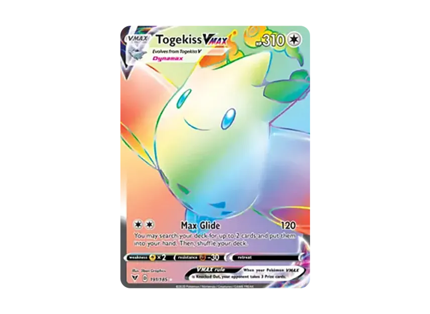 Togekiss VMAX RR [185-VIVID-VOLTAGE 191/185] (Sword & Shield "Vivid Voltage")