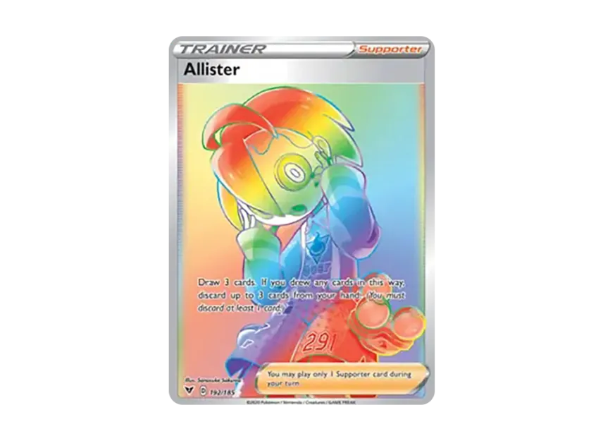 Allister RR [185-VIVID-VOLTAGE 192/185] (Sword & Shield "Vivid Voltage")