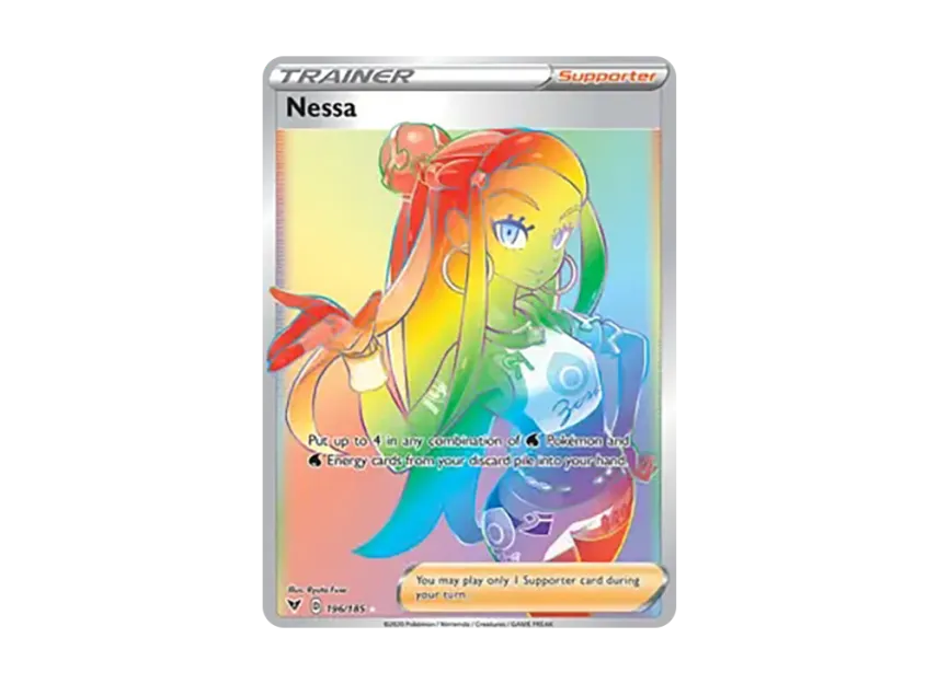 Nessa RR [185-VIVID-VOLTAGE 196/185] (Sword & Shield "Vivid Voltage")